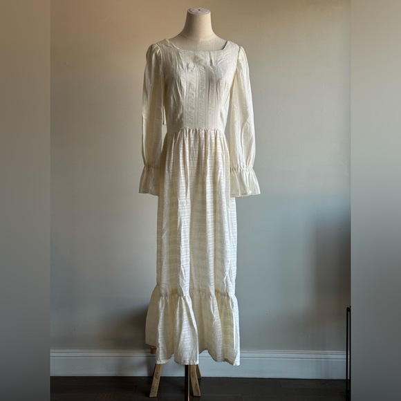 Vintage Dresses & Skirts - Vintage cottage core Prairie dress perfect for summer wedding too S/M